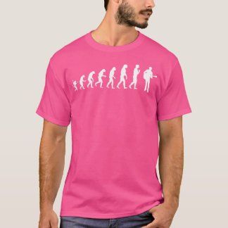 Camiseta Engraçada Evolução do Violão Acústico