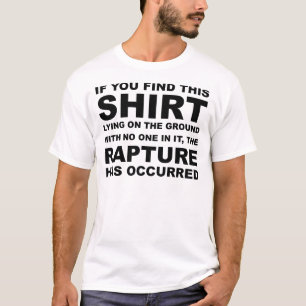Camiseta engraçada Êxtase Vazio