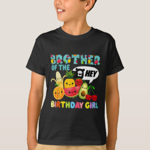 Camiseta Engraçada Família De Ursos Da Rapariga De Aniversá