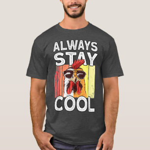 Camiseta Engraçada Galo De Fazendeiros Hen Chicken