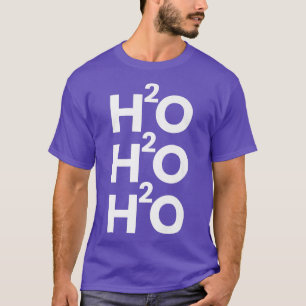 Camiseta Engraçada geek de ciências natalinas nerd H