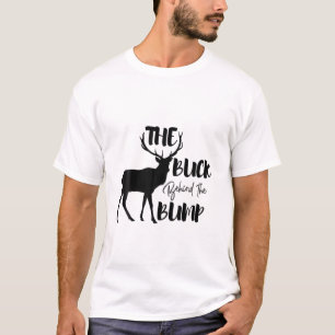 Camiseta Engraçada Gravidez Anúncio de Natal Oh Veado Eu so