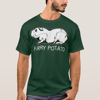 Camiseta Engraçada Guiné Porco Porco Batata Homens Mulheres