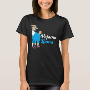 Camiseta Engraçada Hora da Cama Llama