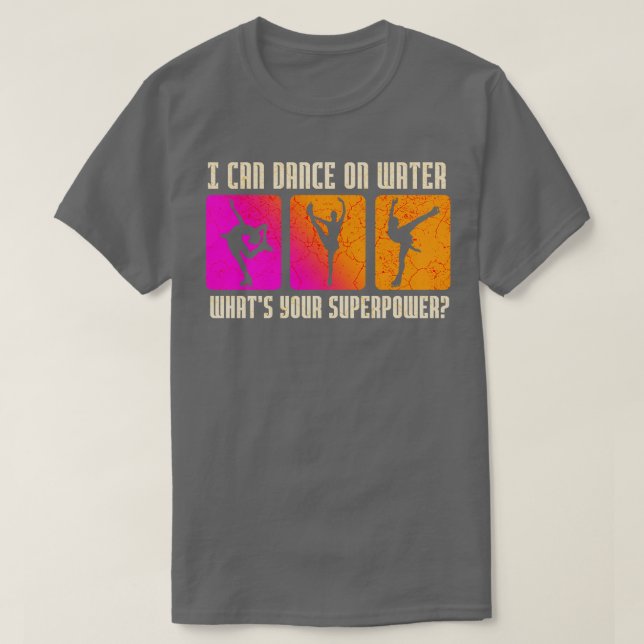 Camiseta Engraçada Ice Skating (Frente do Design)