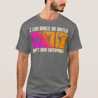 Camiseta Engraçada Ice Skating