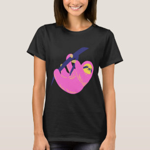 Camiseta Engraçada Lama Colorida Para Homens E Crianças