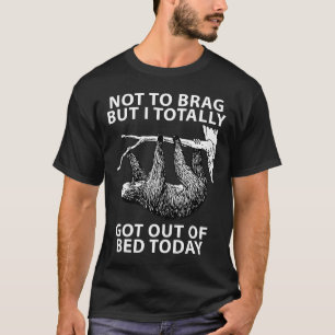 Camiseta Engraçada Lama Saiu Da Cama Hoje Sarcástica