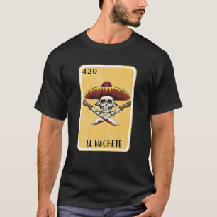 Camiseta Engraçada Loteria Tradicional Mexicana Bingo Ofer