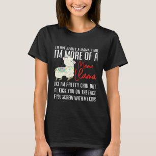 Camiseta Engraçada Mãe Alpaca Graphic Sou Mais Uma Mãe L