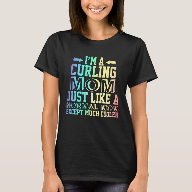 Camiseta Engraçada mãe, cotas, amaldiçoando o presente da m (Frente)