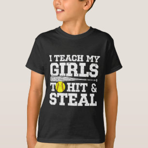 Camiseta Engraçada Mãe, Ensino Minhas Meninas A Atacar E Ro