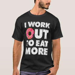 Camiseta Engraçada Malhação de ginástica Homens Mulheres Eu