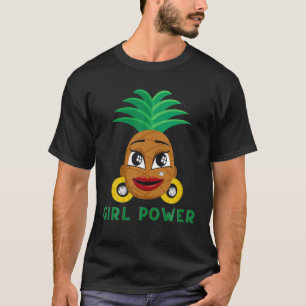 Camiseta Engraçada Menina Negra Menina Mágica