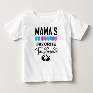 Camiseta Engraçada Meninas que dão problemas favoritos à ma