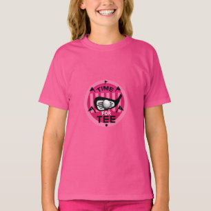 Camiseta Engraçada Mulher Golfista Pros Fanática
