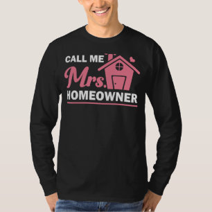Camiseta Engraçada Nova dona de casa Arte Mulheres Mãe Comp