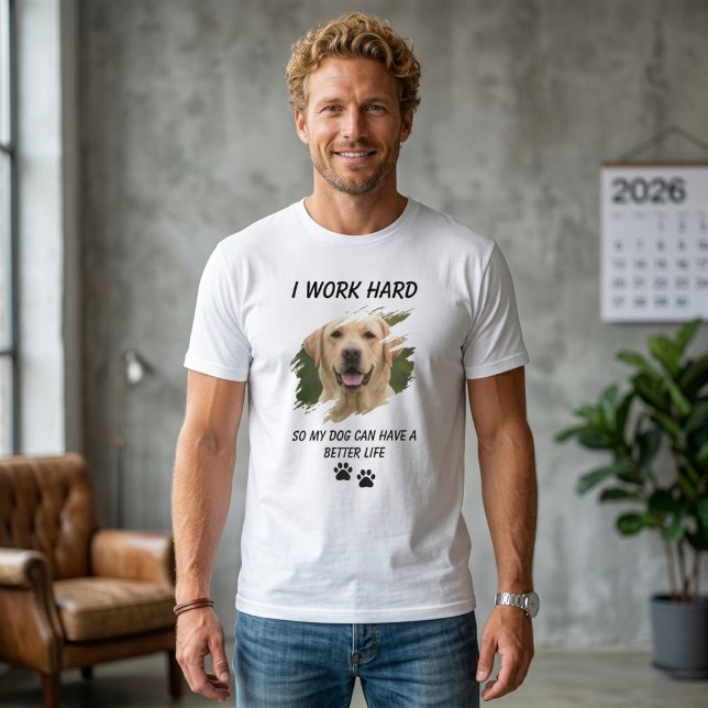 Camiseta Engraçada para Amantes de Cachorros Eu Tr (Criador carregado)