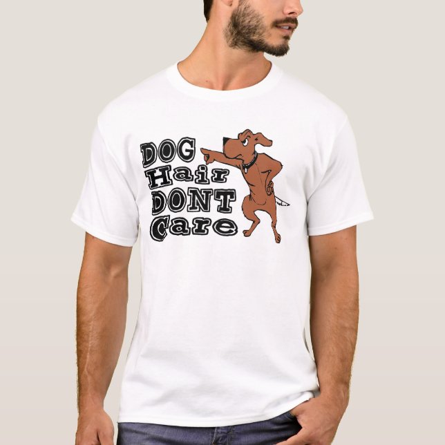 Camiseta engraçada para amantes de cães 'Cabelo de (Frente)