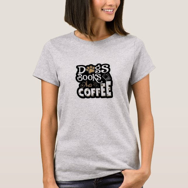 Camiseta engraçada para amantes de cães com gráfic (Frente)