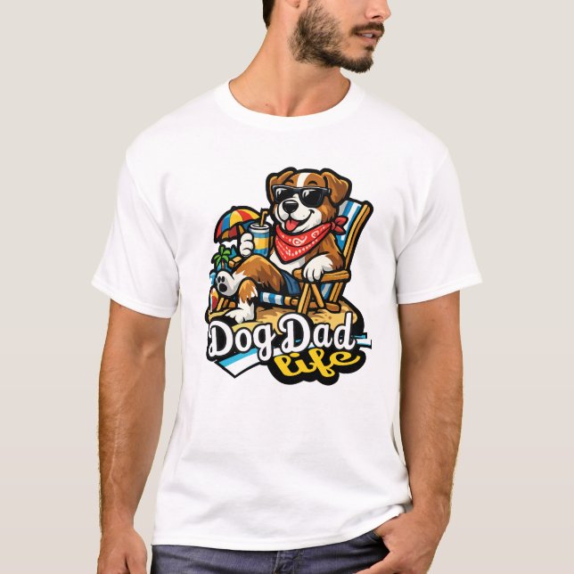 Camiseta engraçada para amantes de cães - Presente (Frente)