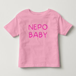 Camiseta engraçada para bebê e criança Nepo