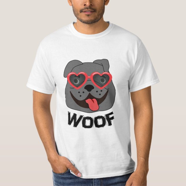 Camiseta Engraçada para Cachorros (Frente)