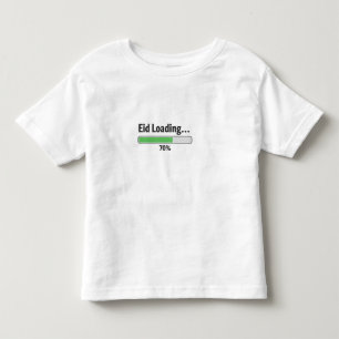 Camiseta engraçada para crianças: Eid Carregando 7