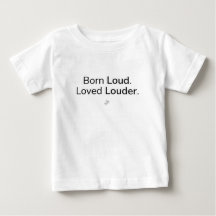 Camiseta engraçada para crianças pequenas Nascido