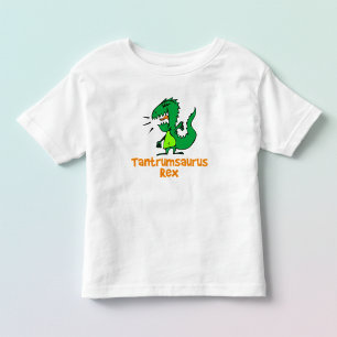 Camiseta engraçada para crianças Tantrumsaurus Rex