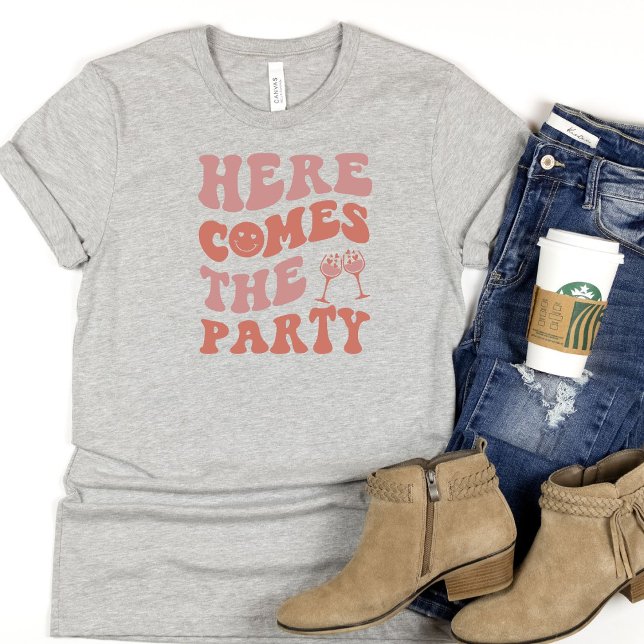 Camiseta engraçada para despedida de solteira (Criador carregado)