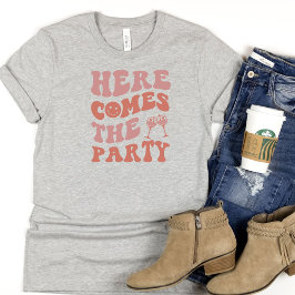 Camiseta engraçada para festa de solteira