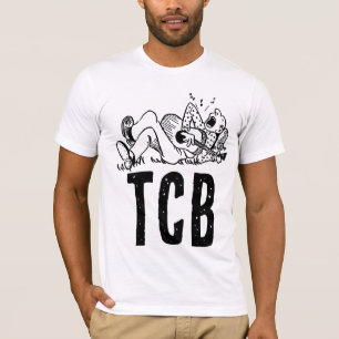 Camiseta engraçada para homens TCB CUIDANDO DOS NE