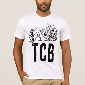 Camiseta engraçada para homens TCB CUIDANDO DOS NE