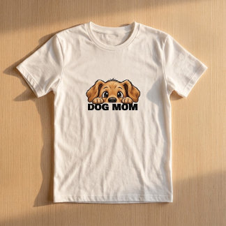 Camiseta engraçada para mães de cachorro, amantes 