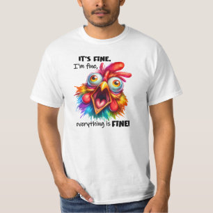 Camiseta engraçada para manter ou criar -Tee