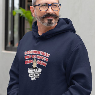 Camiseta engraçada para marido - Reze por Mim