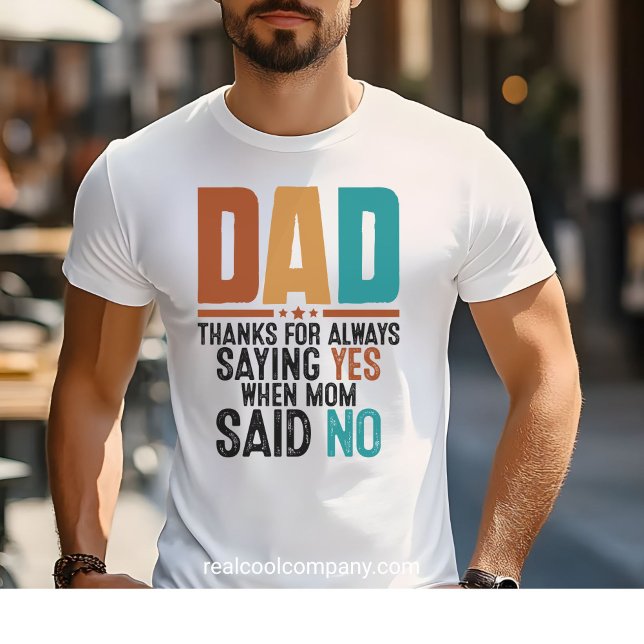 Camiseta engraçada para o Dia dos Pais - Verdadeir (Criador carregado)