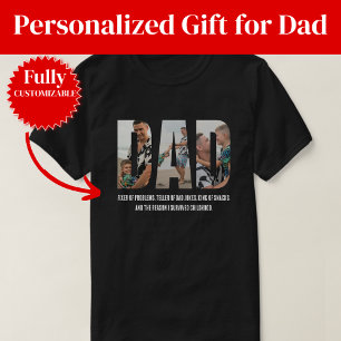 Camiseta engraçada para Pai, Consertador de Proble