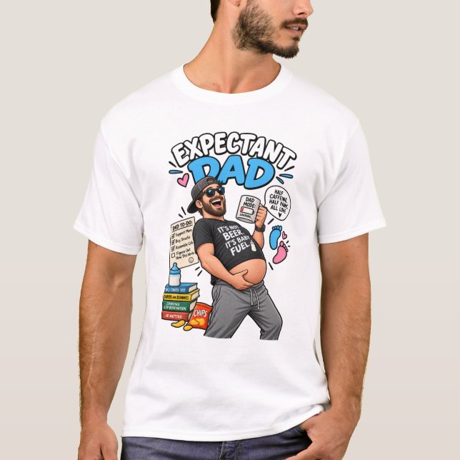 Camiseta engraçada para Pai Esperançoso (Frente)