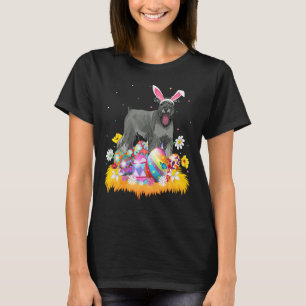 Camiseta Engraçada Páscoa de Cão-de-Ovo-Páscoa no Domingo