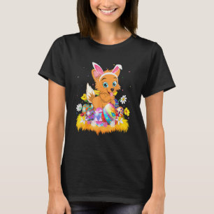 Camiseta Engraçada Páscoa Ovina Galsh Corgi Páscoa Domingo