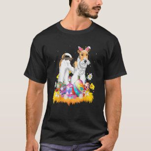 Camiseta Engraçada Páscoa, Raposa de Ovo, Páscoa de Cachorr