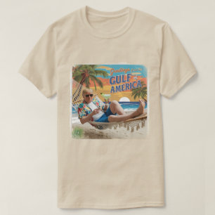 Camiseta engraçada patriótica Trump - Golfo da Amé