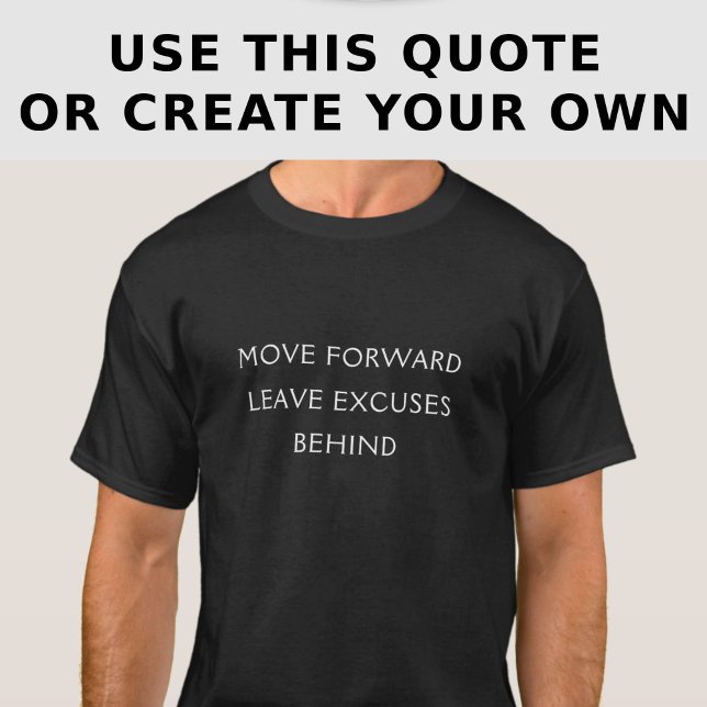 Camiseta engraçada personalizada citação desculpa  (Criador carregado)