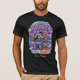 Camiseta engraçada personalizada do Laundry Kraken