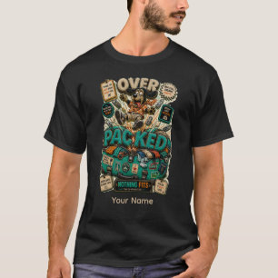 Camiseta engraçada personalizada para estudante so