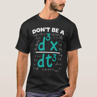 Camiseta Engraçada Piada Matemática da Equação de Matemátic
