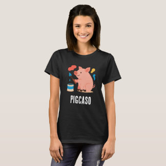 Camiseta Engraçada Pigcaso