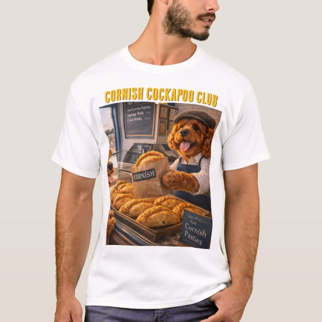 Camiseta Engraçada Presente de Cachorro Cockapoo C (Frente)